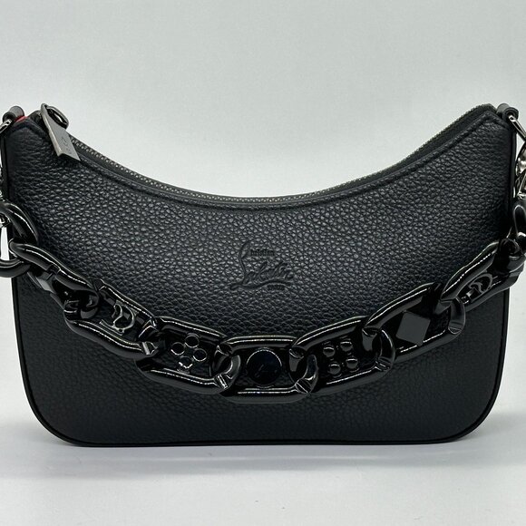 Christian Louboutin LOUBILA Mini Chain Link Leather Shoulder Crossbody Bag - Picture 5 of 16